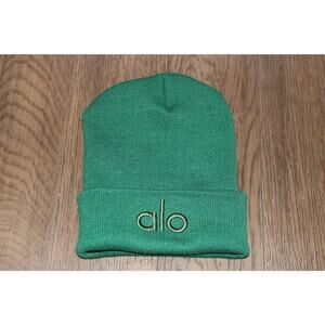 Alo Forrest Green Beanie